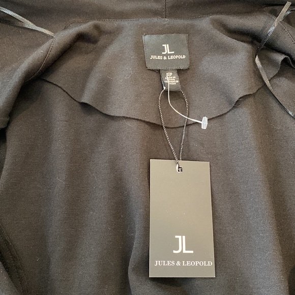 Jules & Leopold Draped Jacket Sz Small NWT - Picture 4 of 6